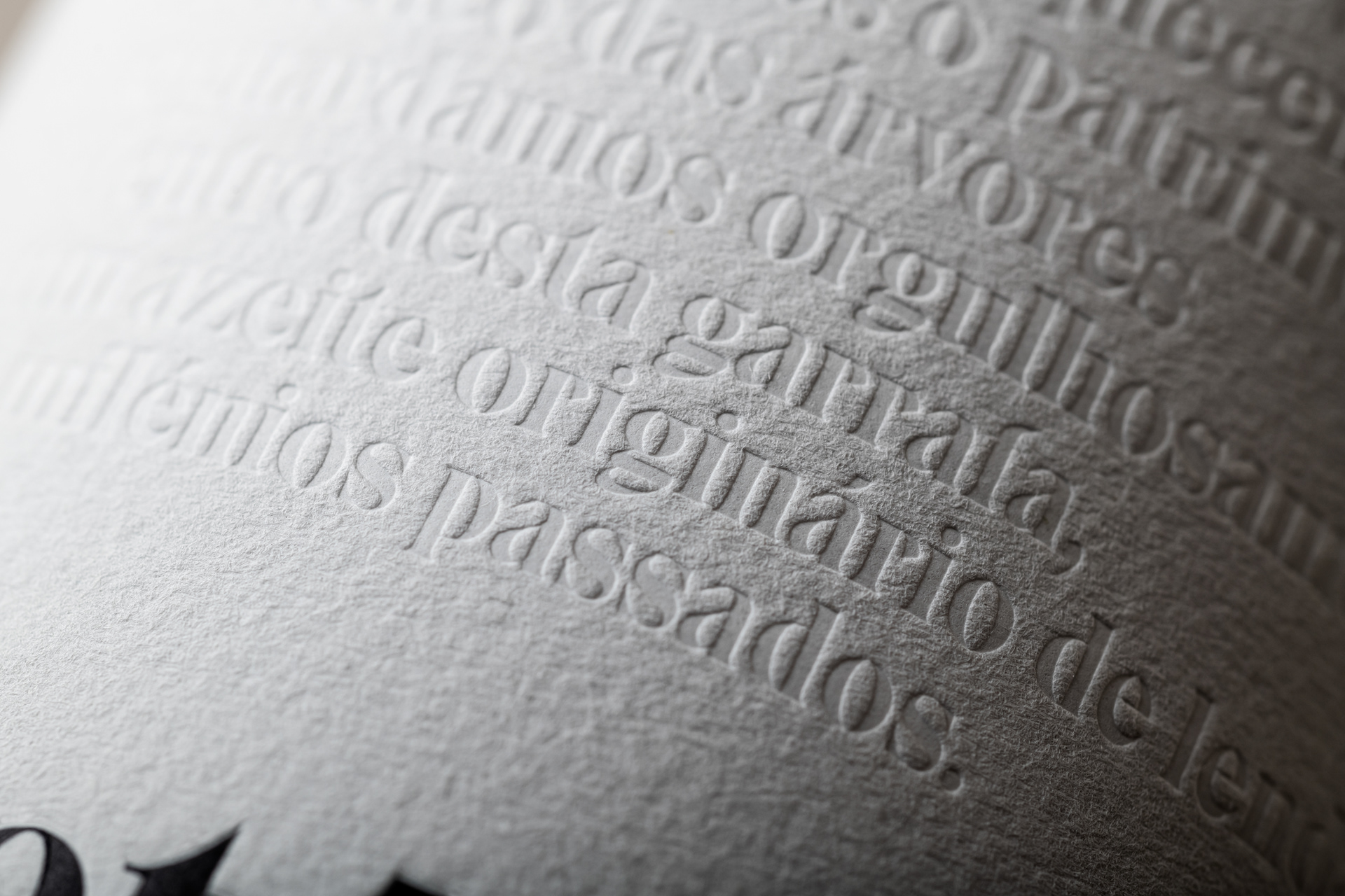 STAMPA LETTERPRESS BASSORILIEVO